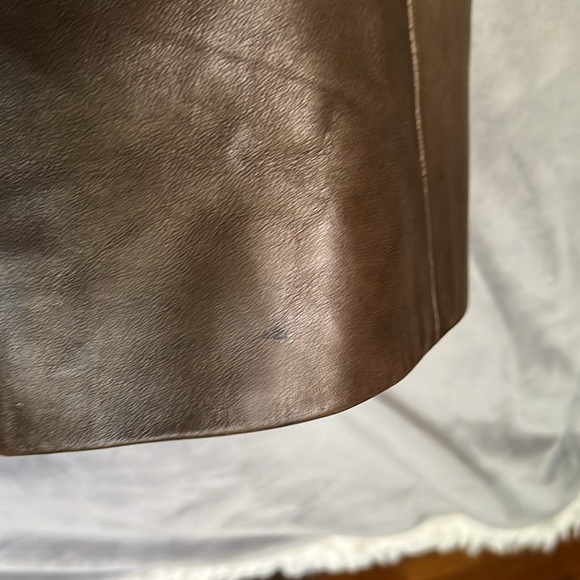 GUCCI. leather trench coat - Picture 15 of 15